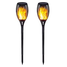 Dancing Flickering Lamp Solar Flame Flickering Torch Light