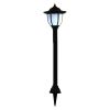 Outdoor Solar Lamps 3 pcs LED Black