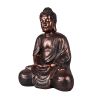 [only for pickup with a prepaid label]16.1inch Zen Buddha Indoor Outdoor Statue for Yard Garden Patio Deck Home Decor