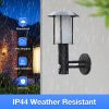 Inowel Solar Outdoor Wall Light Dusk to Dawn LED Lantern IP44 2047