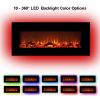 42 In Wall-Mounted (Surface) Electronic Fireplace-10 Colors Back Light(CSA Certification)