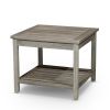 Longs Peak Eucalyptus 2-Shelf Side Table, Espresso