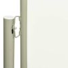 Patio Retractable Side Awning 70.9"x236.2" Cream