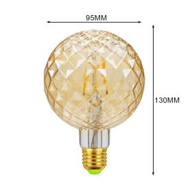 Net Celebrity Retro Lamp Shaped Bulb (Option: 5 Style-110V 4W 2700K)