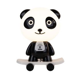 Creative Animal Skateboard Large Table Lamp (Option: Switch Button-Panda)