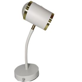 Photography Live Streaming Atmosphere Double-headed Lamp (Option: 220V Wire Switch-White)