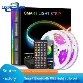 Bluetooth Intelligent Decorative Atmosphere Light Strip (Option: 5 M 150 Lamp Waterproof IP65-40 Button Australian Standard)