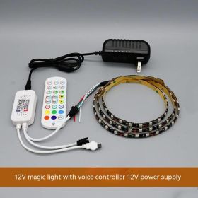 Programmable Led Atmosphere Rhythm Voice-controlled Dynamic Light Strip (Option: 30-12V 2 M)