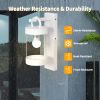 Inowel Wall Lights Outdoor Lantern with Dusk to Dawn Sensor E26 Bulb (Not Include) Max 28W 32331