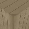 Patio Table with Removable Lid Light Brown Polypropylene